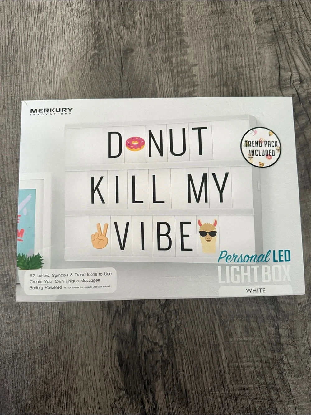Merkury Innovations Personal LED Light Box - White - Picture 1 of 12